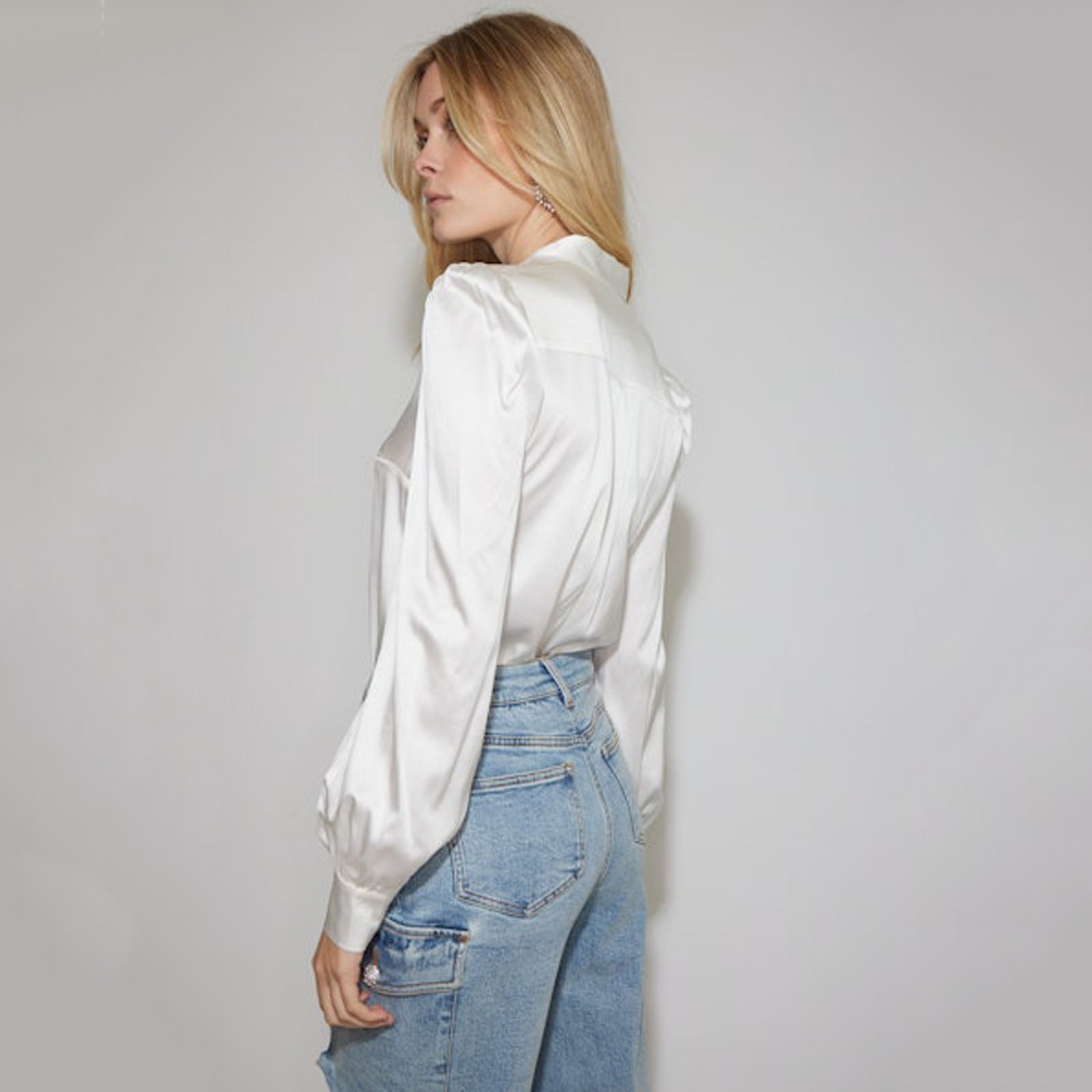 Generation Love Maxwell Blouse In White Harem And Co